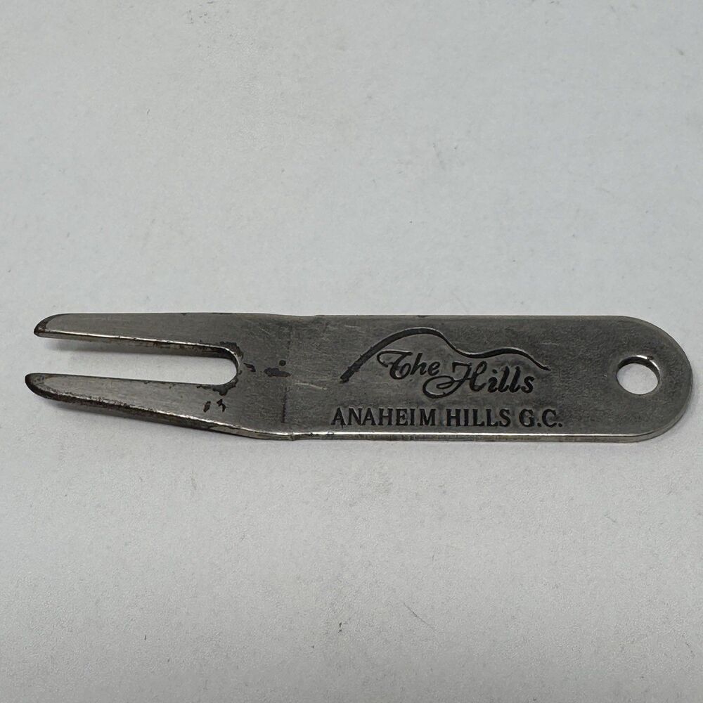Anaheim Hills Golf Club The Hills Divot Tool Tee Remover Metal
